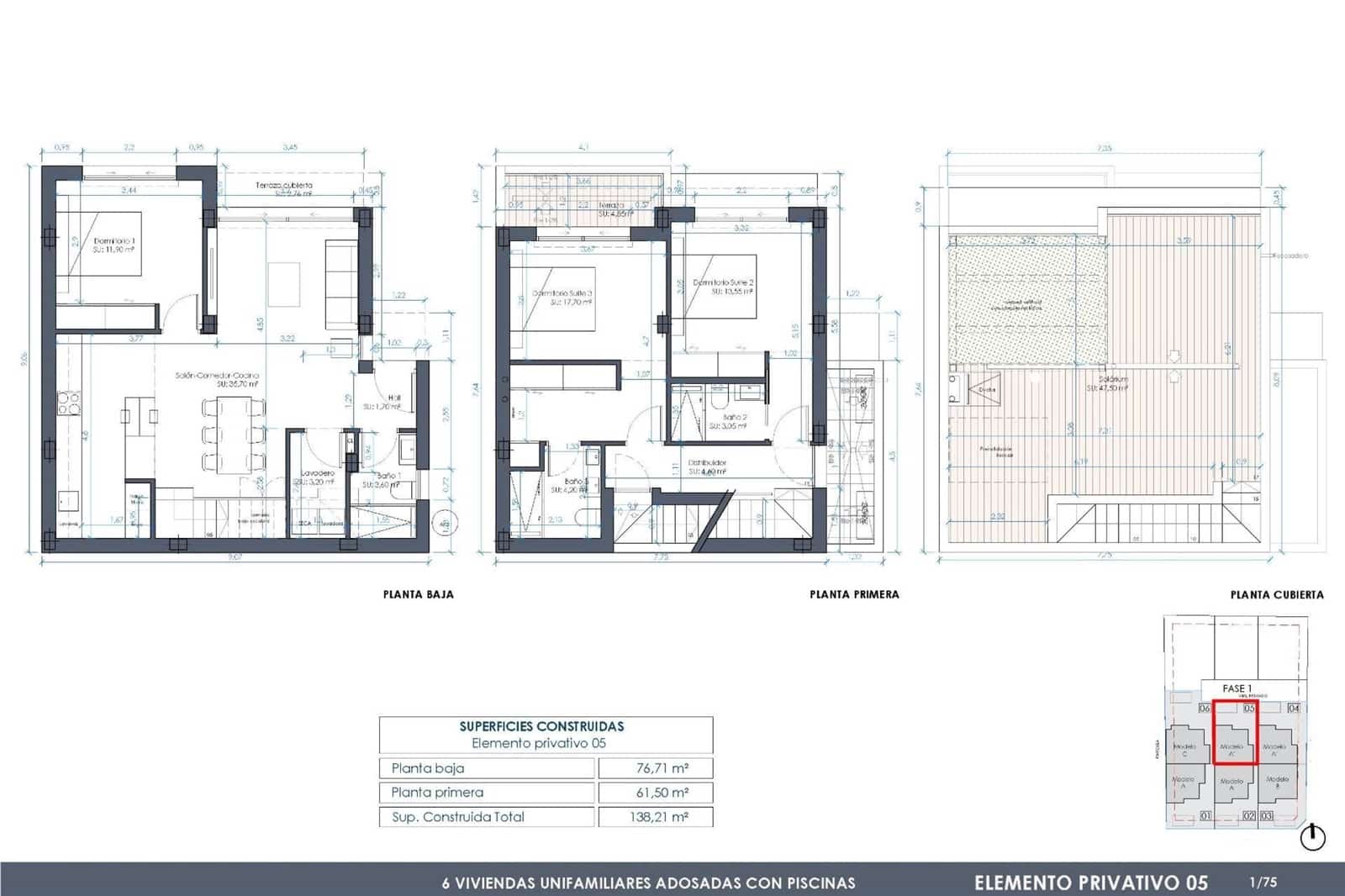 3 bedroom Villa for sale in Benijofar with pool - € 465,000 (Ref: 9022187)