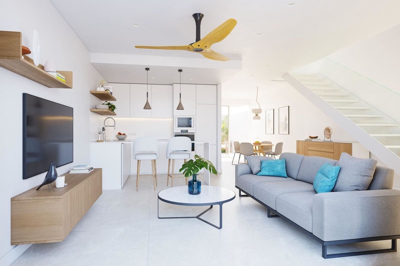 3 bedroom Townhouse for sale in Torre de la Horadada with pool - € 519,900 (Ref: 9035539)