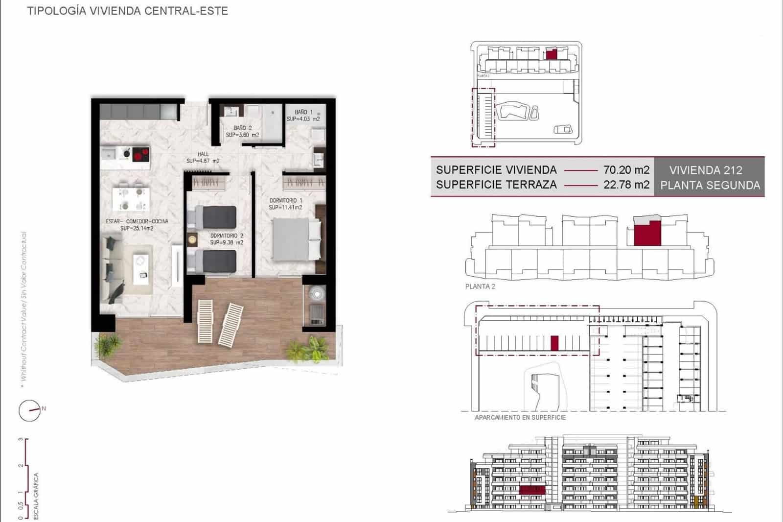 2 chambre Appartement à vendre à San Miguel de Salinas avec piscine - 224 000 € (Ref: 9043984)