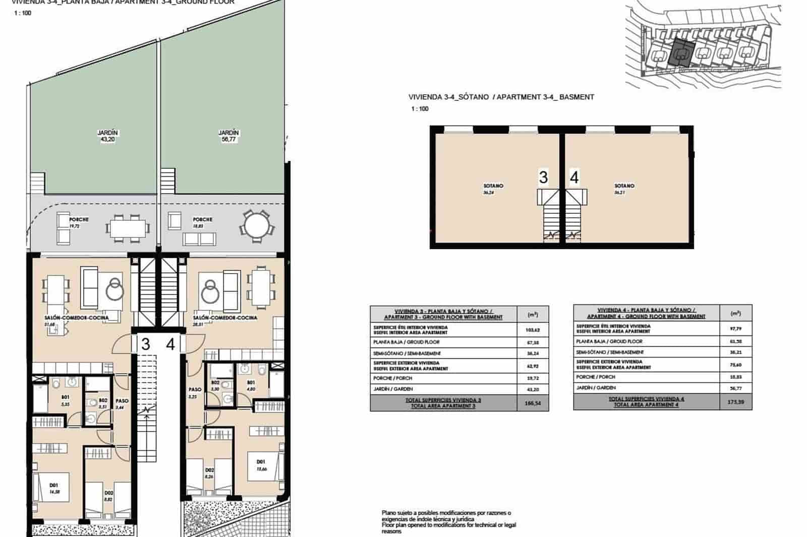 2 soveværelse Lejlighed til salg i La Mata med swimmingpool - € 550.000 (Ref: 9162970)