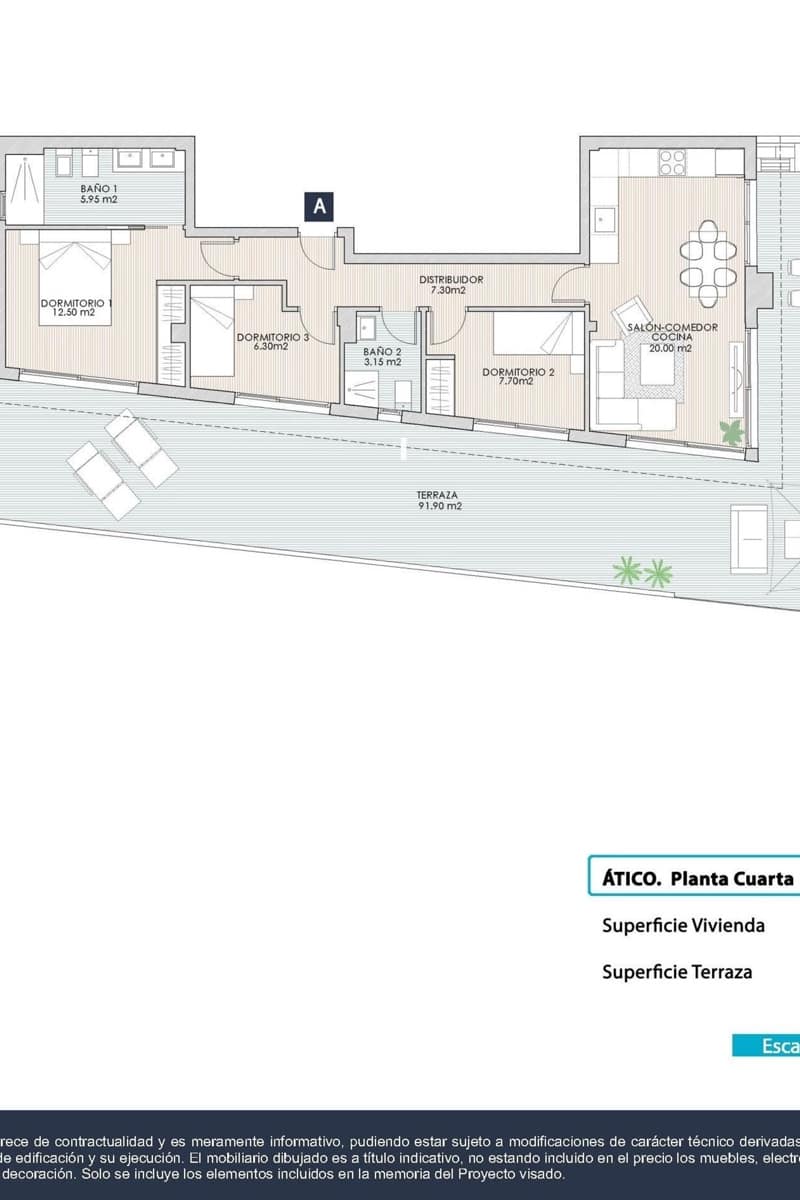 3 quarto Apartamento para venda em Torrevieja com piscina - 464 000 € (Ref: 9163104)