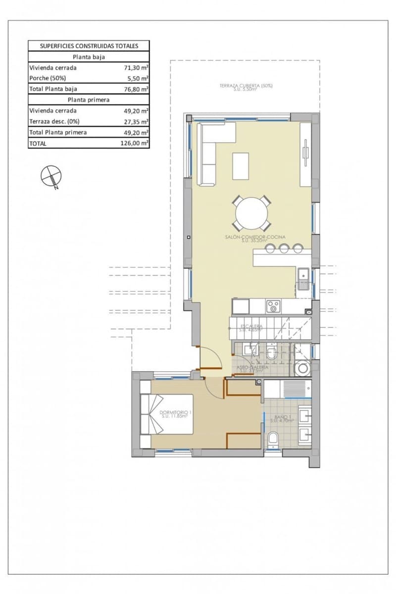 3 bedroom Villa for sale in Pinar de Campoverde with pool - € 460,000 (Ref: 9175681)