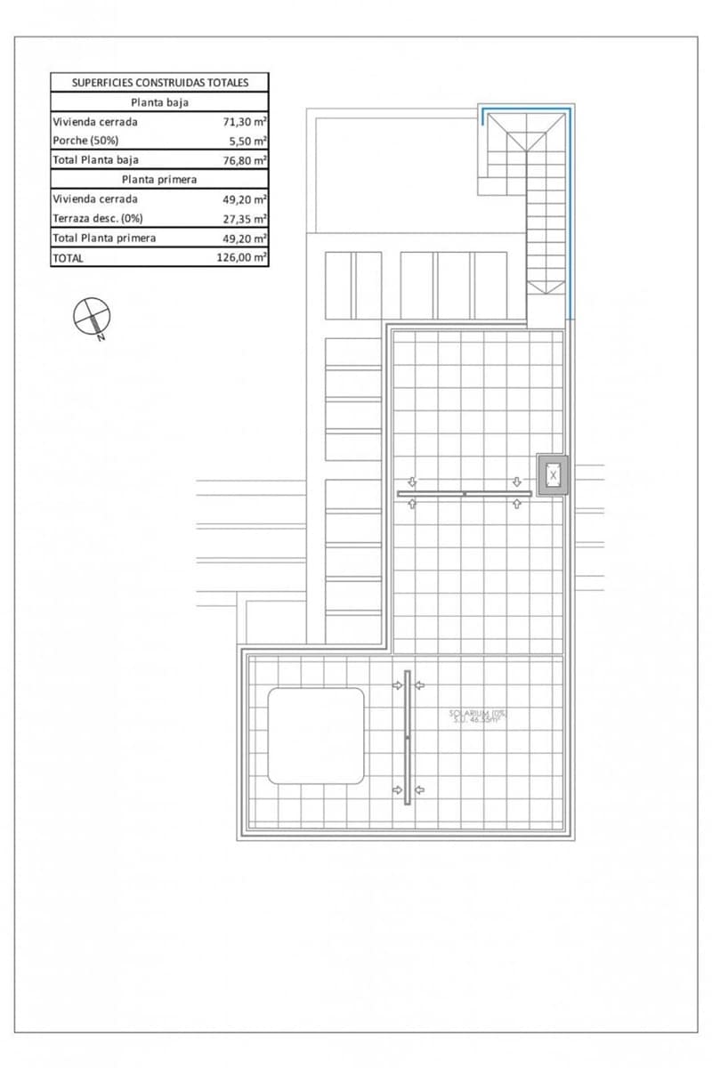 3 bedroom Villa for sale in Pinar de Campoverde with pool - € 460,000 (Ref: 9175681)