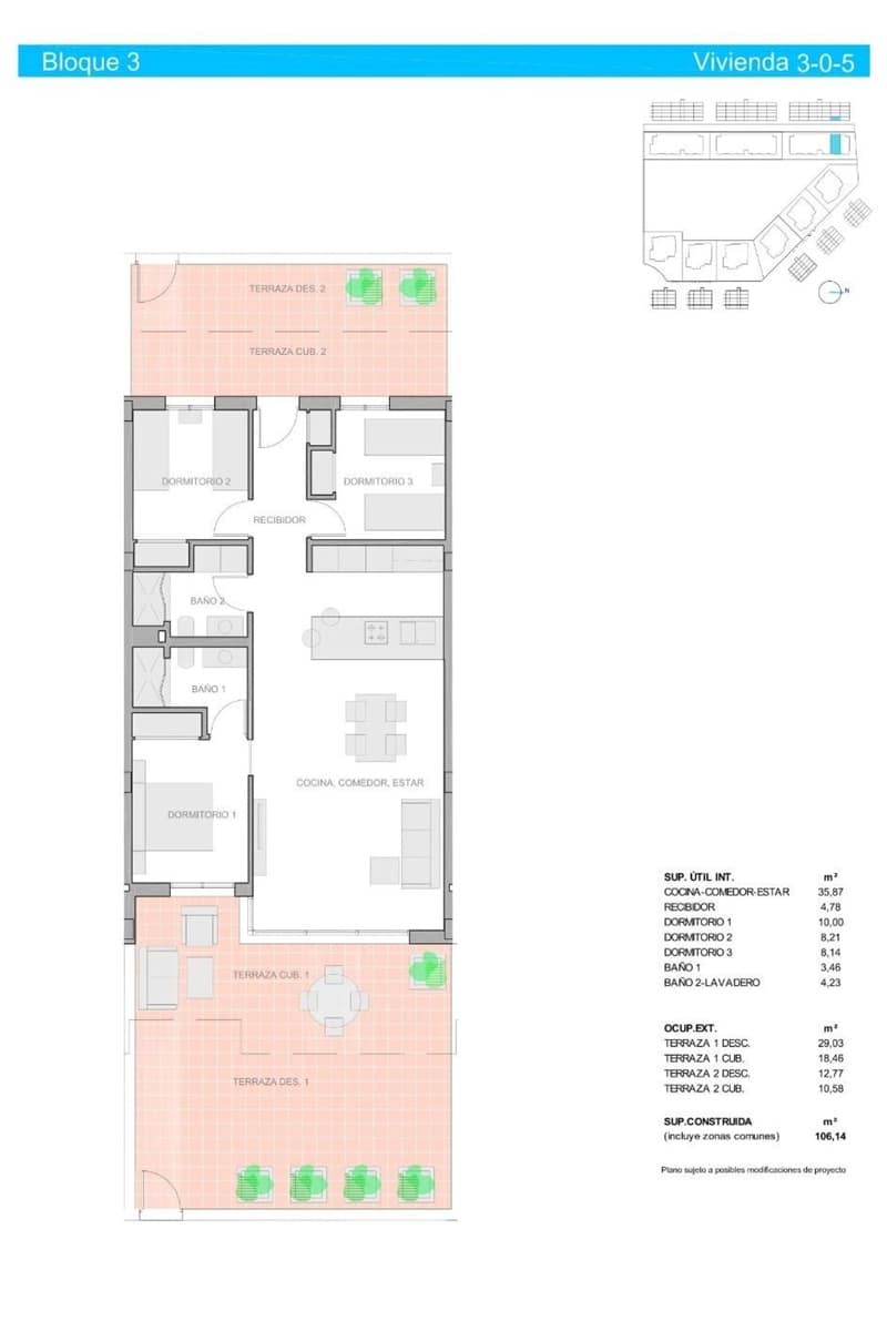 3 bedroom Apartment for sale in El Raso with pool - € 289,900 (Ref: 9184499)