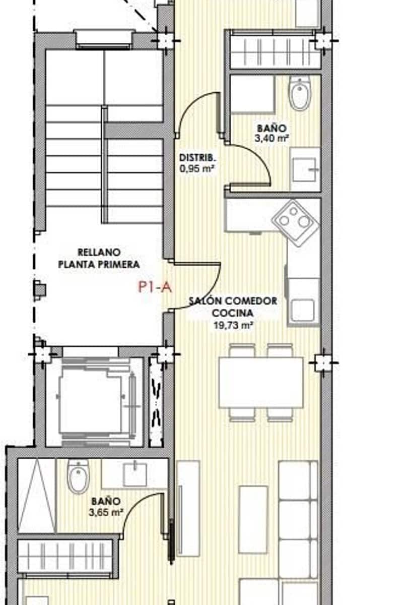 Apartamento de 2 habitaciones en Torrevieja en venta con piscina - 259.000 € (Ref: 9311846)