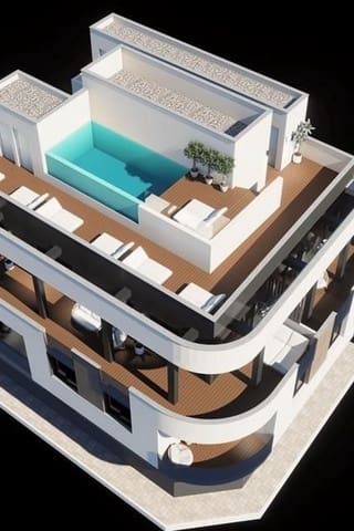 Apartamento de 2 habitaciones en El Molino, Torrevieja en venta con piscina - 259.000 € (Ref: 9311846)