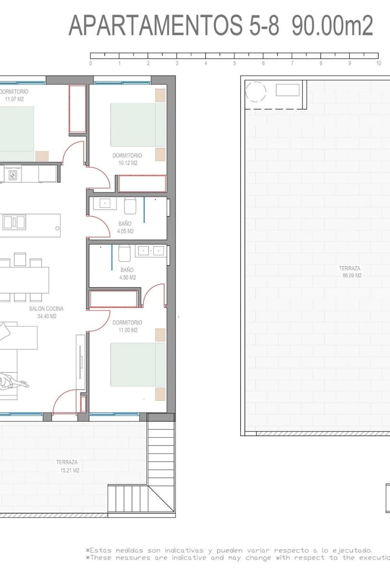 3 soverom Hus til salgs i Pilar de la Horadada med svømmebasseng - € 369 900 (Ref: 9369088)