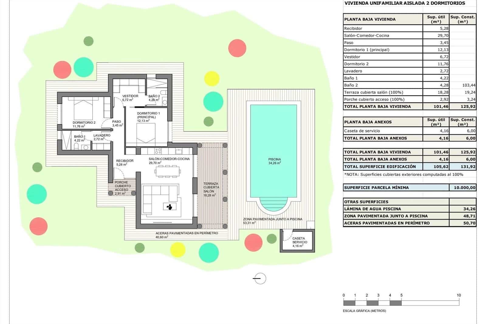2 sovrum Villa till salu i Pinoso med pool - 346 500 € (Ref: 9369366)
