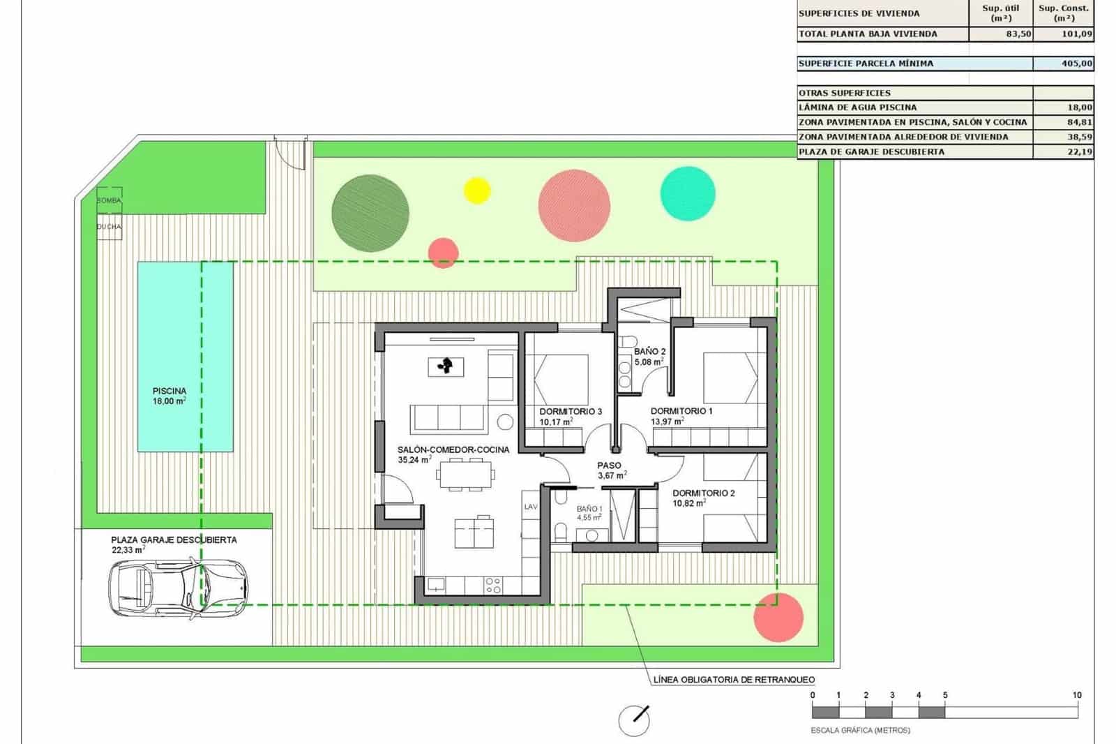 3 sovrum Villa till salu i Elche / Elx med pool - 324 000 € (Ref: 9371177)