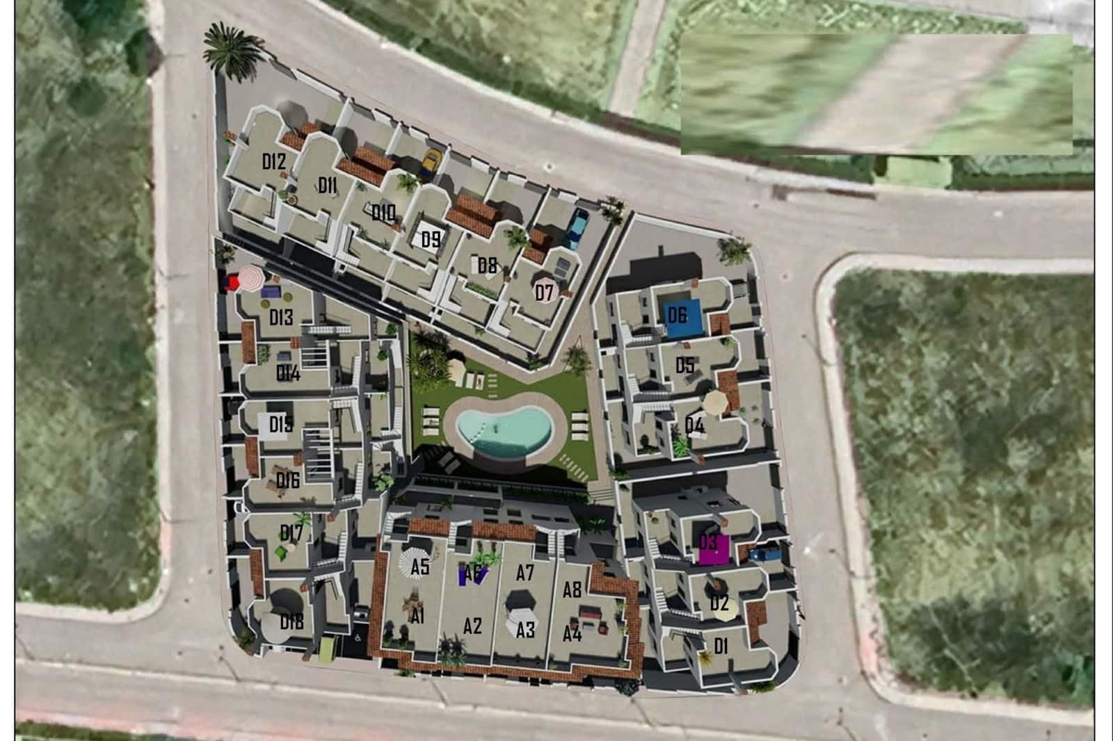 3 bedroom Townhouse for sale in Albatera with pool - € 255,000 (Ref: 9409759)