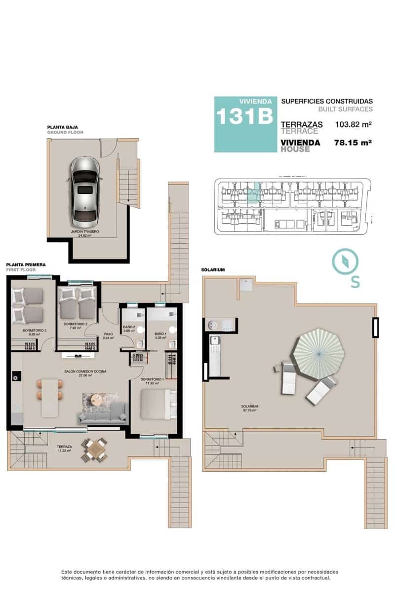 Casa de 3 habitaciones en Torre de la Horadada en venta con piscina - 385.000 € (Ref: 9420476)