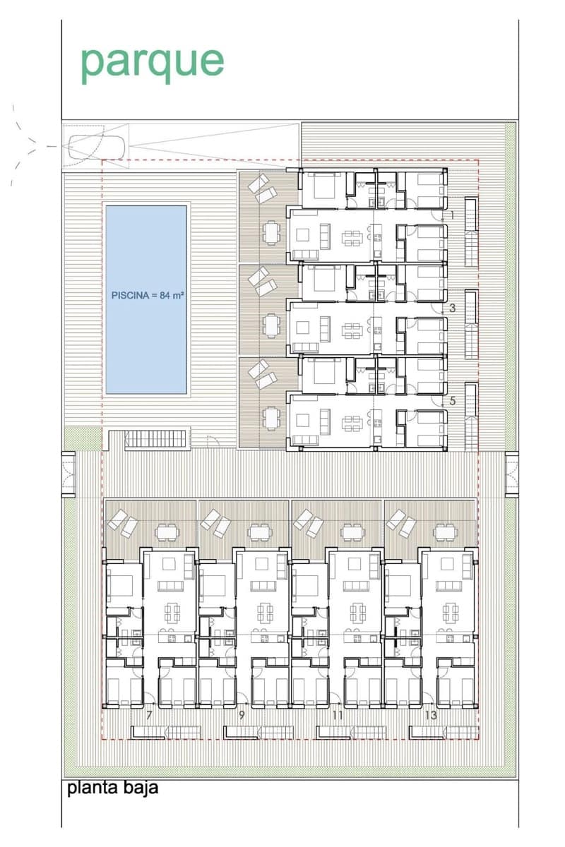 3 bedroom Townhouse for sale in Bigastro with pool - € 219,000 (Ref: 9420478)