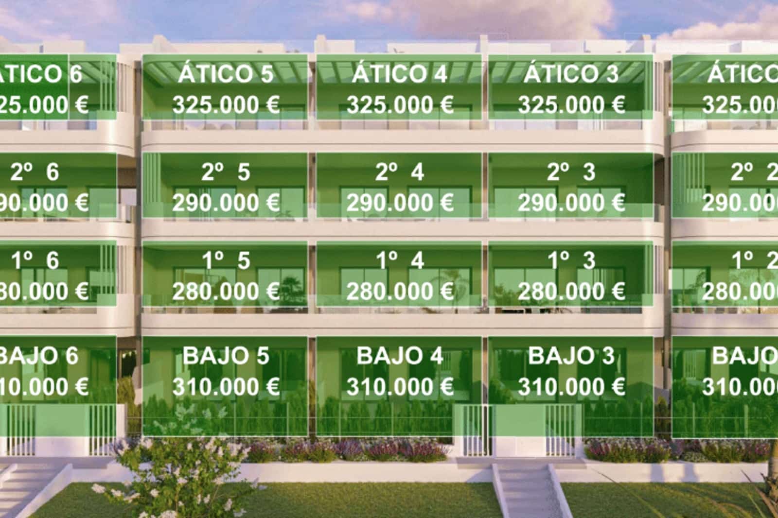 2 sovrum Lägenhet till salu i La Siesta med pool - 325 000 € (Ref: 9481420)