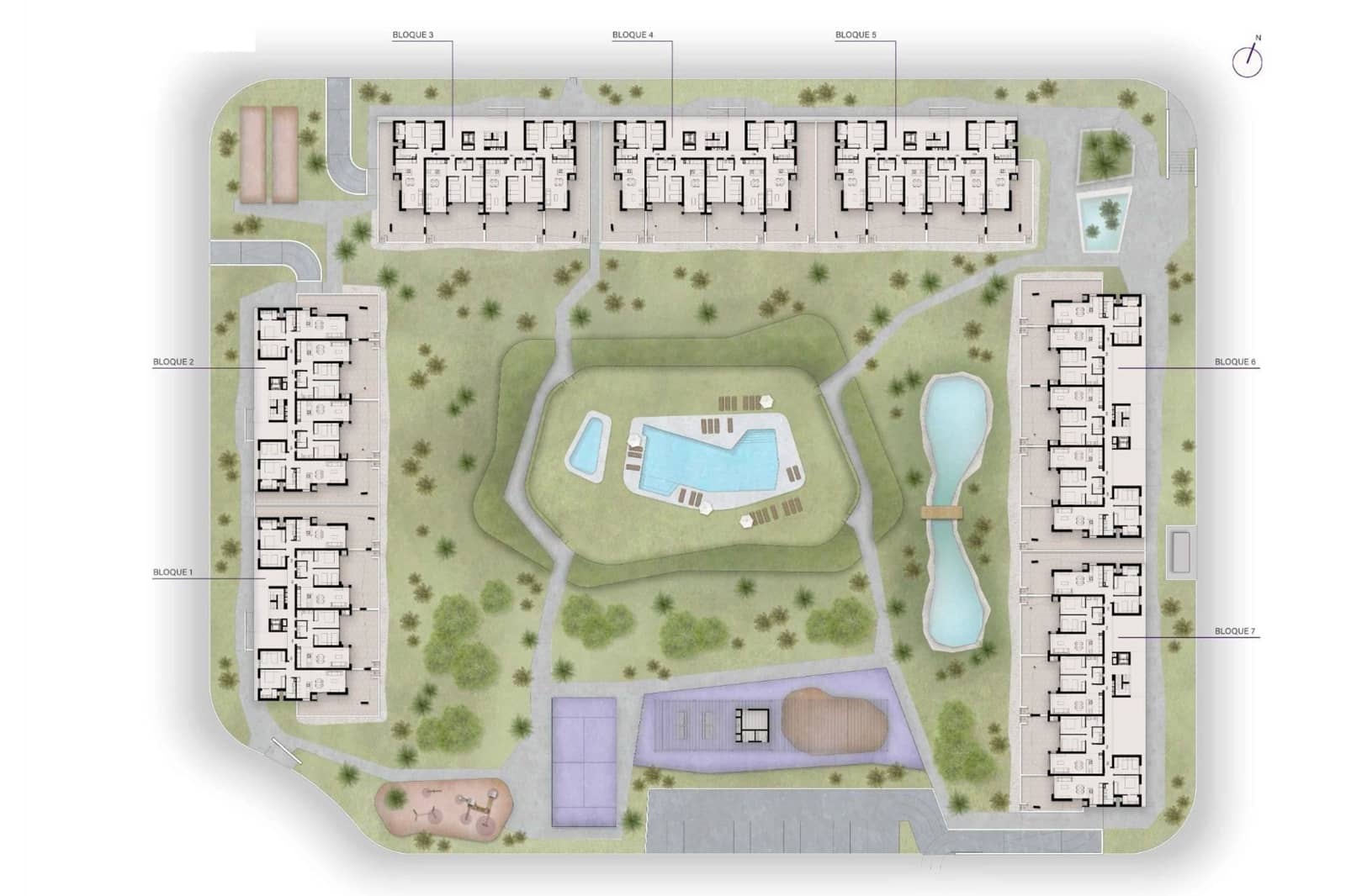 2 camera da letto Appartamento in vendita in La Siesta con piscina - 284.000 € (Rif: 9484077)