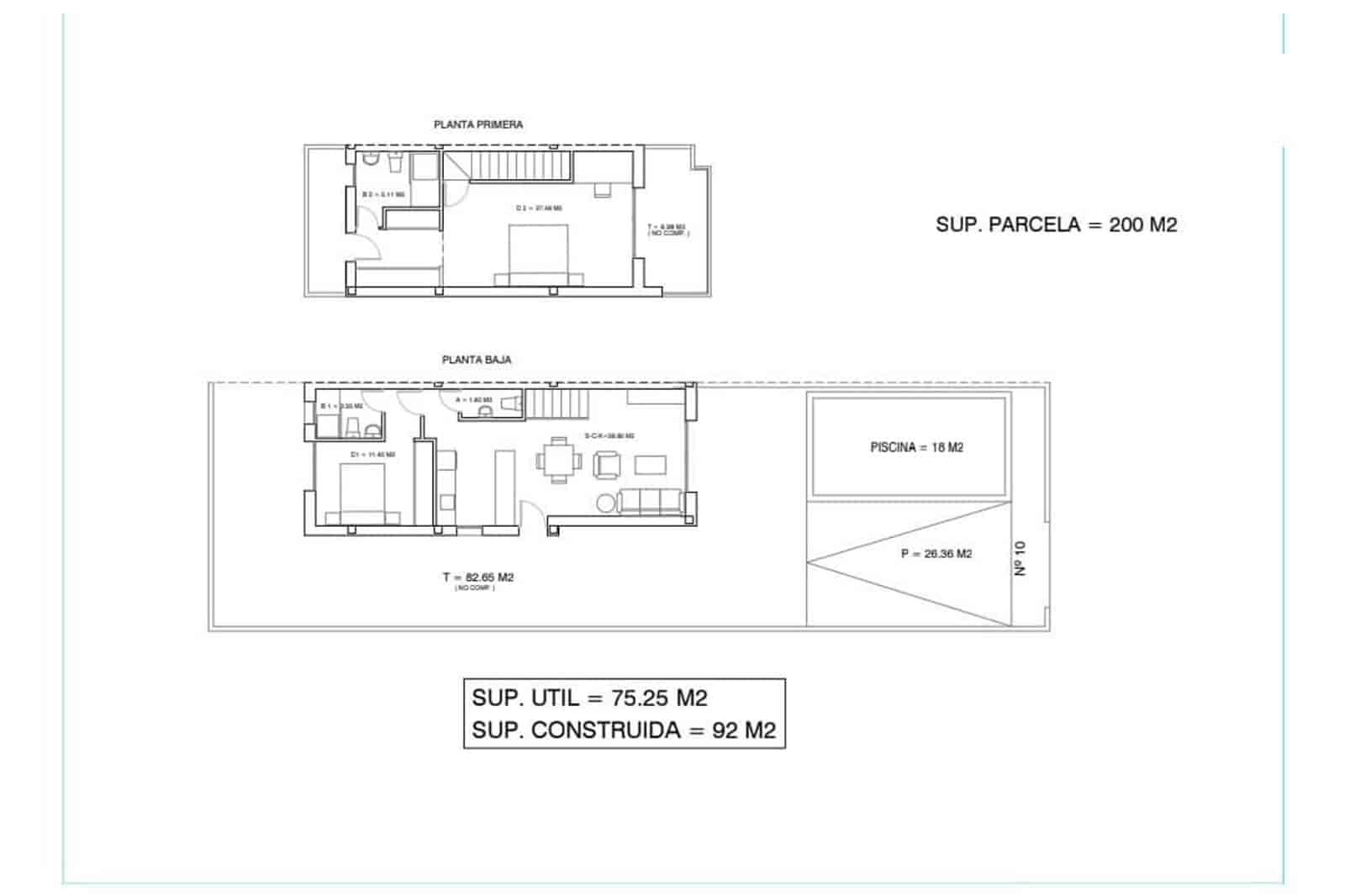 2 camera da letto Villa in vendita in Daya Nueva con piscina - 320.000 € (Rif: 9559174)
