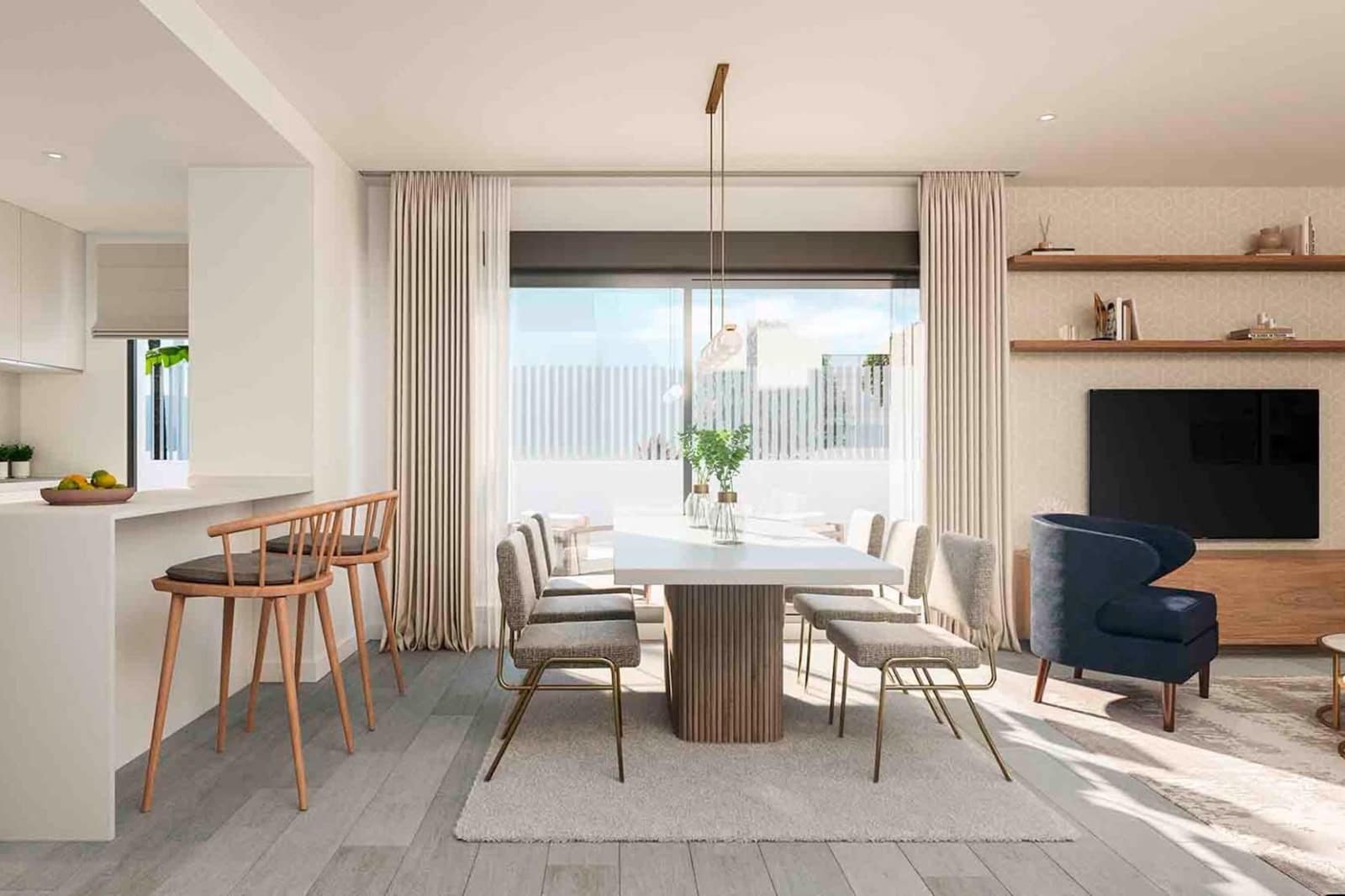 3 Zimmer Apartment zu verkaufen in Alicante / Alacant Stadt mit Pool - 403.000 € (Ref: 9580237)