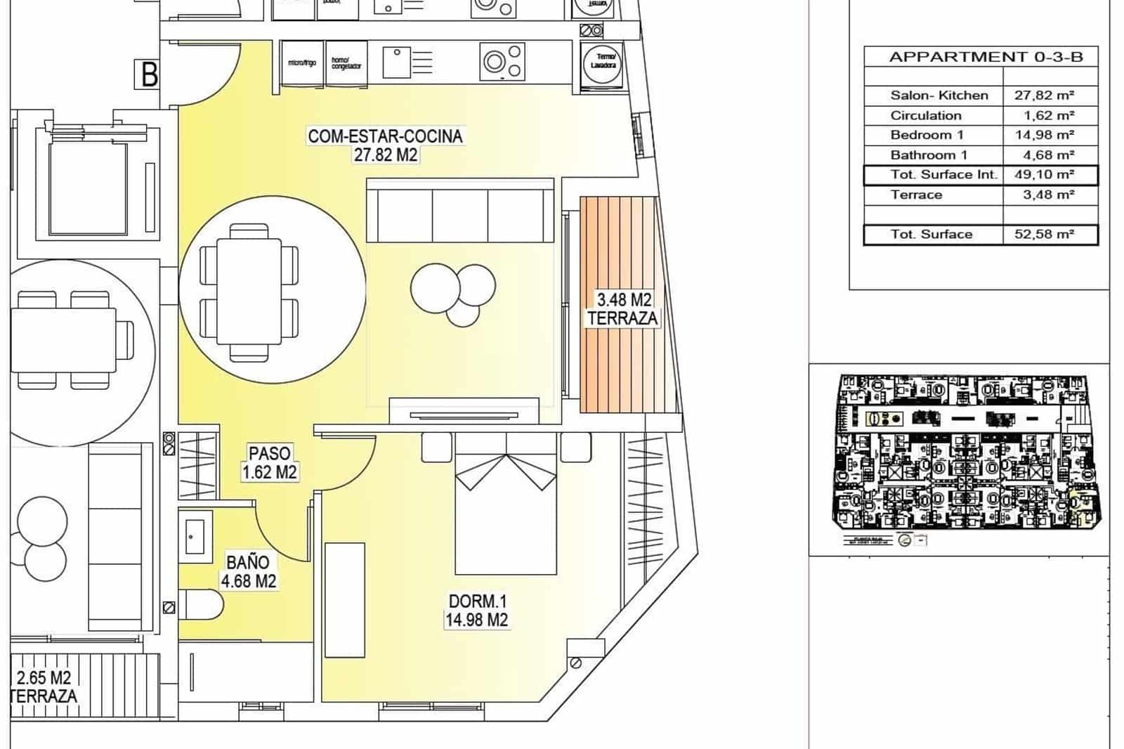 1 slaapkamer Appartement te koop in San Miguel de Salinas met zwembad - € 110.000 (Ref: 9580238)