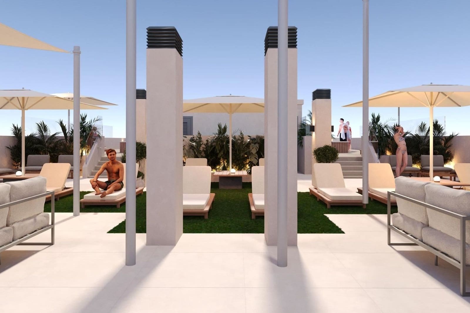 Apartamento de 2 habitaciones en San Miguel de Salinas en venta con piscina - 155.000 € (Ref: 9611989)