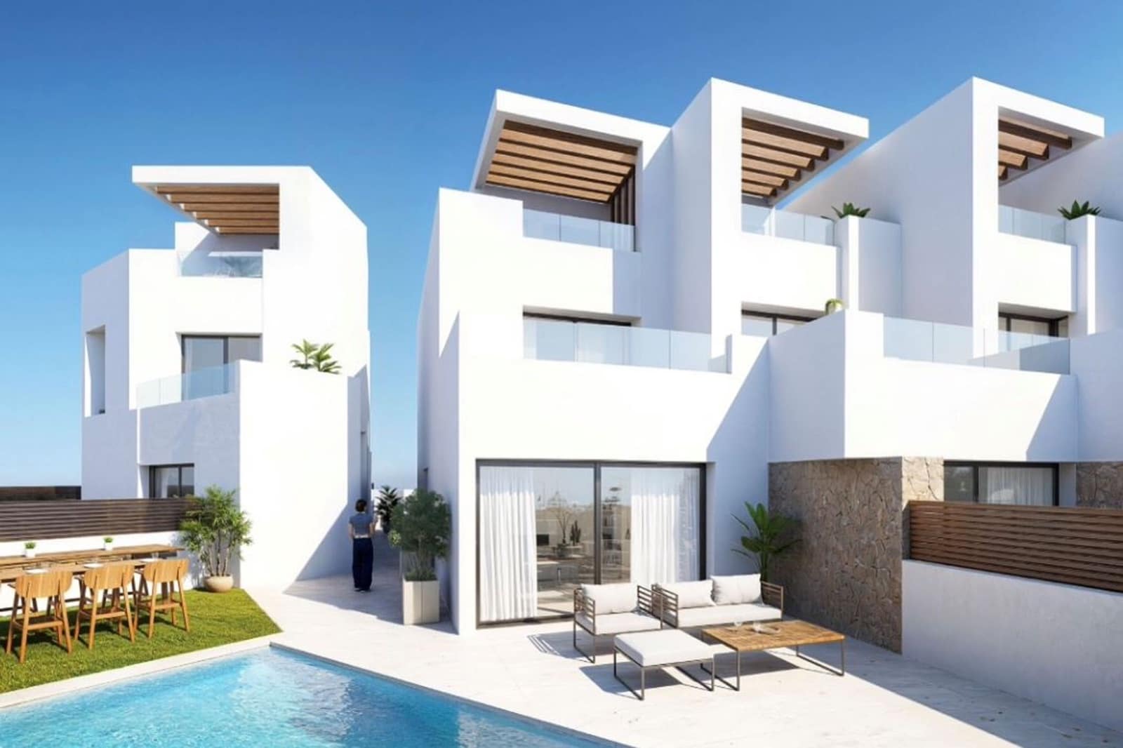 3 bedroom Townhouse for sale in Campoamor with pool - € 695,000 (Ref: 9622916)