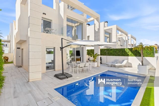 Chalet de 4 habitaciones en Lomas de Cabo Roig - Los Dolses, Orihuela en venta con piscina - 549.000 € (Ref: 9635089)