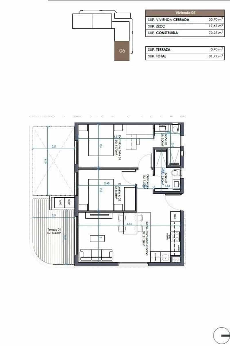 2 camera da letto Appartamento in vendita in Guardamar del Segura con piscina - 293.000 € (Rif: 9659682)