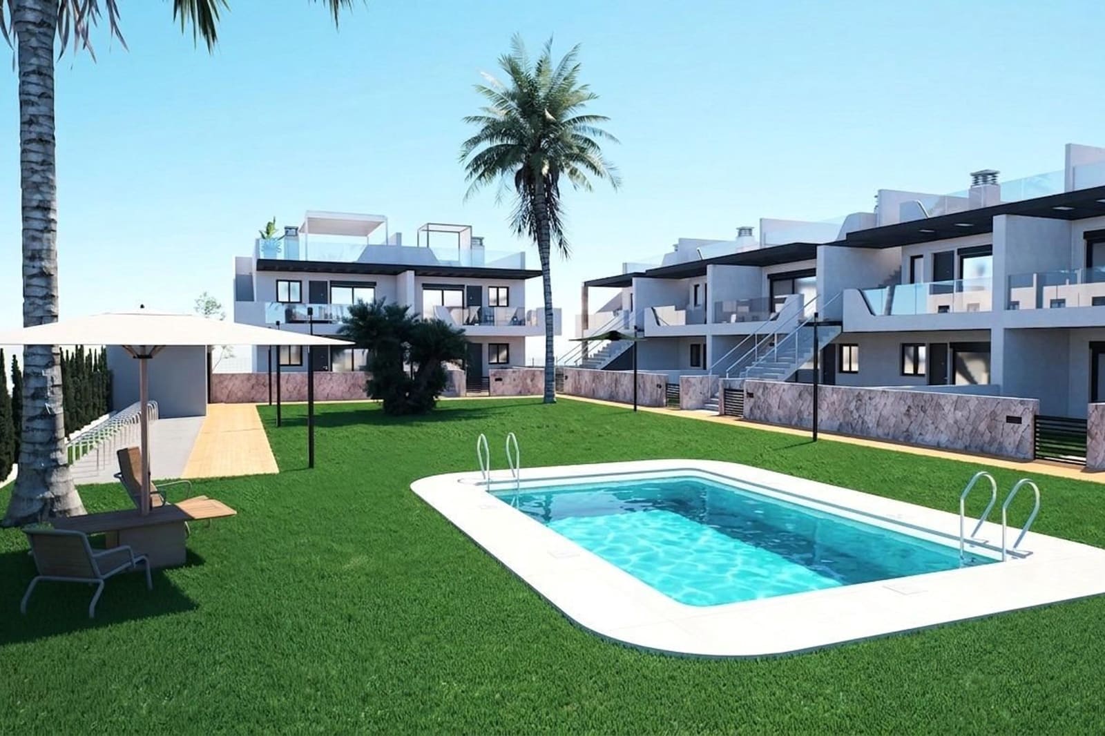 3 camera da letto Appartamento in vendita in Pilar de la Horadada con piscina - 375.000 € (Rif: 9752470)
