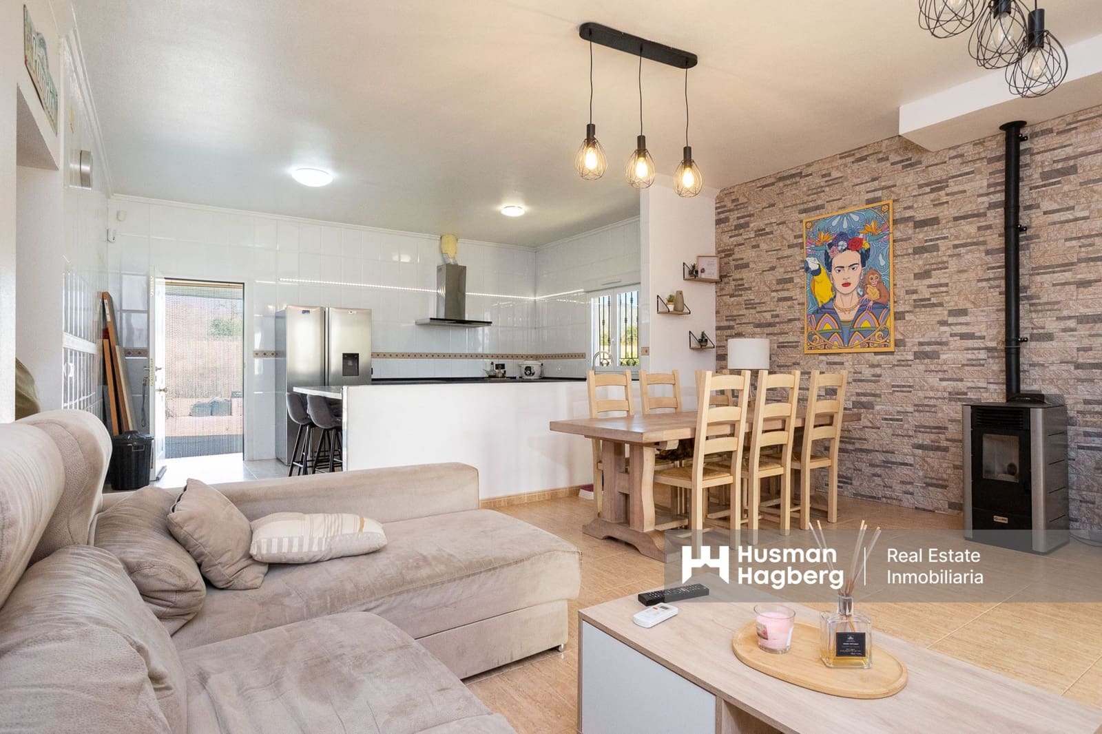 4 makuuhuone Huvila myytävänä paikassa Albatera mukana uima-altaan - 399 000 € (Ref: 9789574)