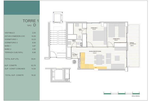 2 sypialnia Apartament na sprzedaż w Puerto Deportivo, Guardamar del Segura z basenem - 245 000 € (Ref: 9789576)