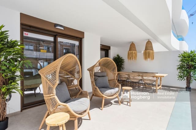 2 soveværelse Lejlighed til salg i Playa Flamenca, Orihuela med swimmingpool - € 399.000 (Ref: 9789842)