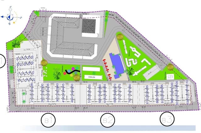 Apartamento de 3 habitaciones en El Raso, Guardamar del Segura en venta con piscina - 340.000 € (Ref: 9798135)