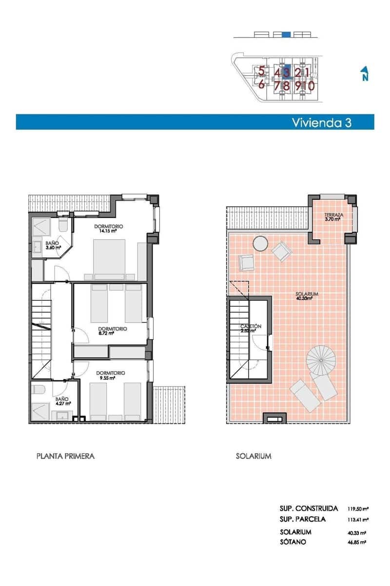 4 sovrum Hus till salu i Bigastro med pool - 269 900 € (Ref: 9805549)