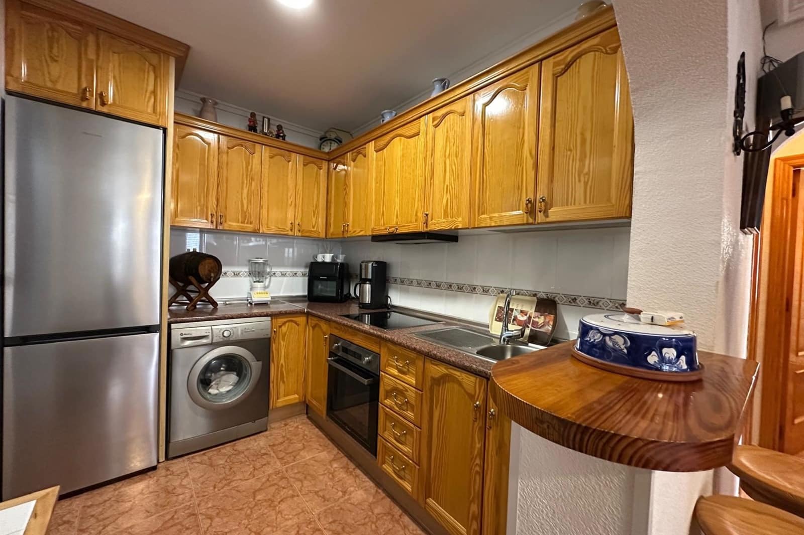 3 soveværelse Byhus til salg i Playa Flamenca med swimmingpool - € 215.000 (Ref: 9809791)