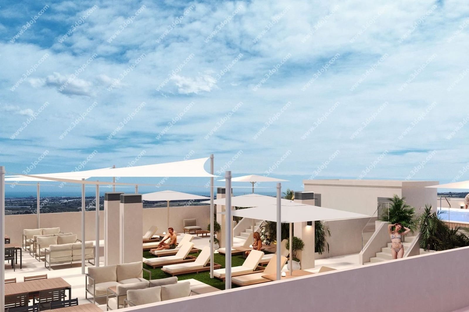 2 soveværelse Lejlighed til salg i San Miguel de Salinas med swimmingpool - € 170.000 (Ref: 9832868)