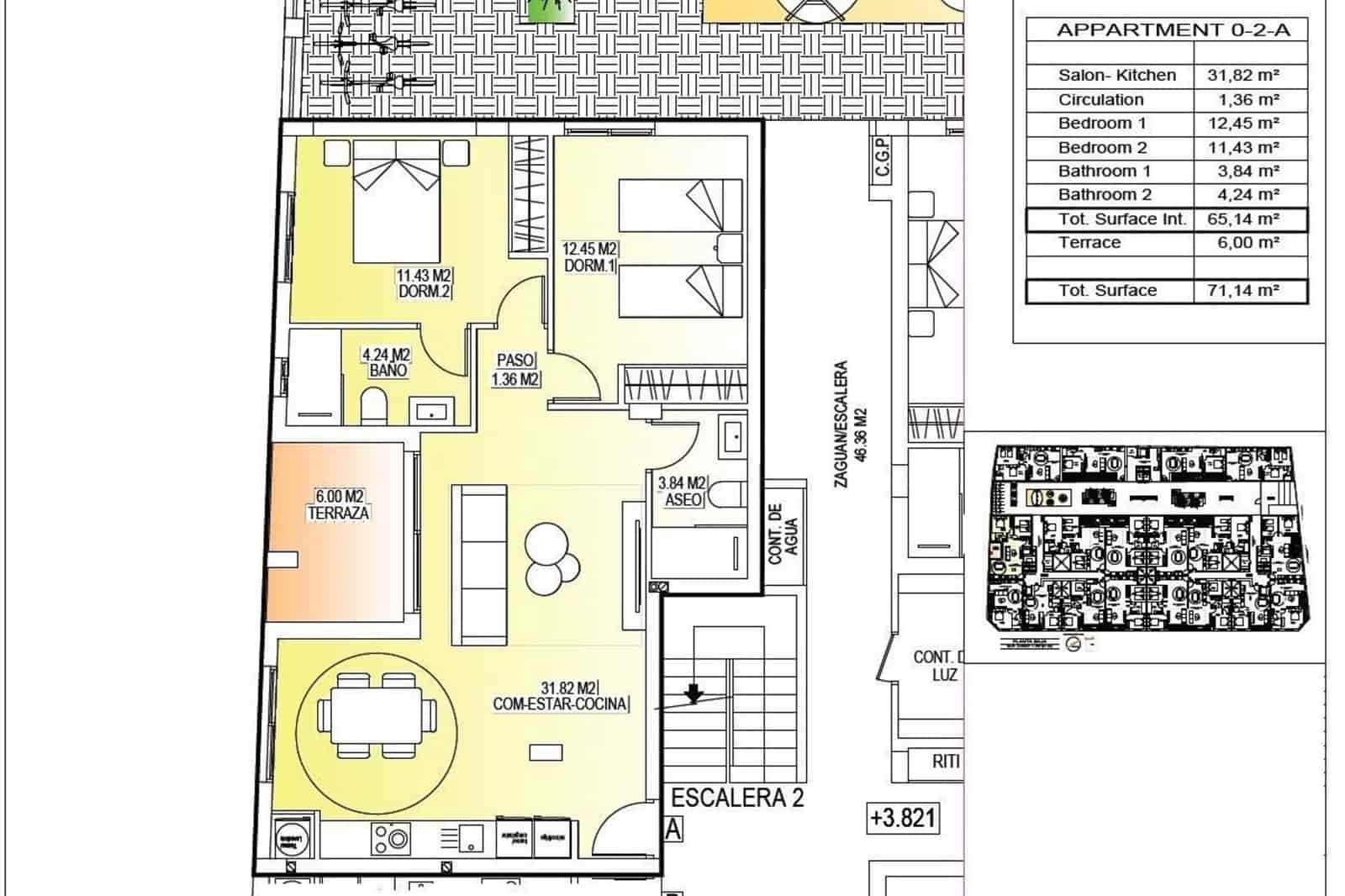 2 soveværelse Lejlighed til salg i San Miguel de Salinas med swimmingpool - € 170.000 (Ref: 9832868)