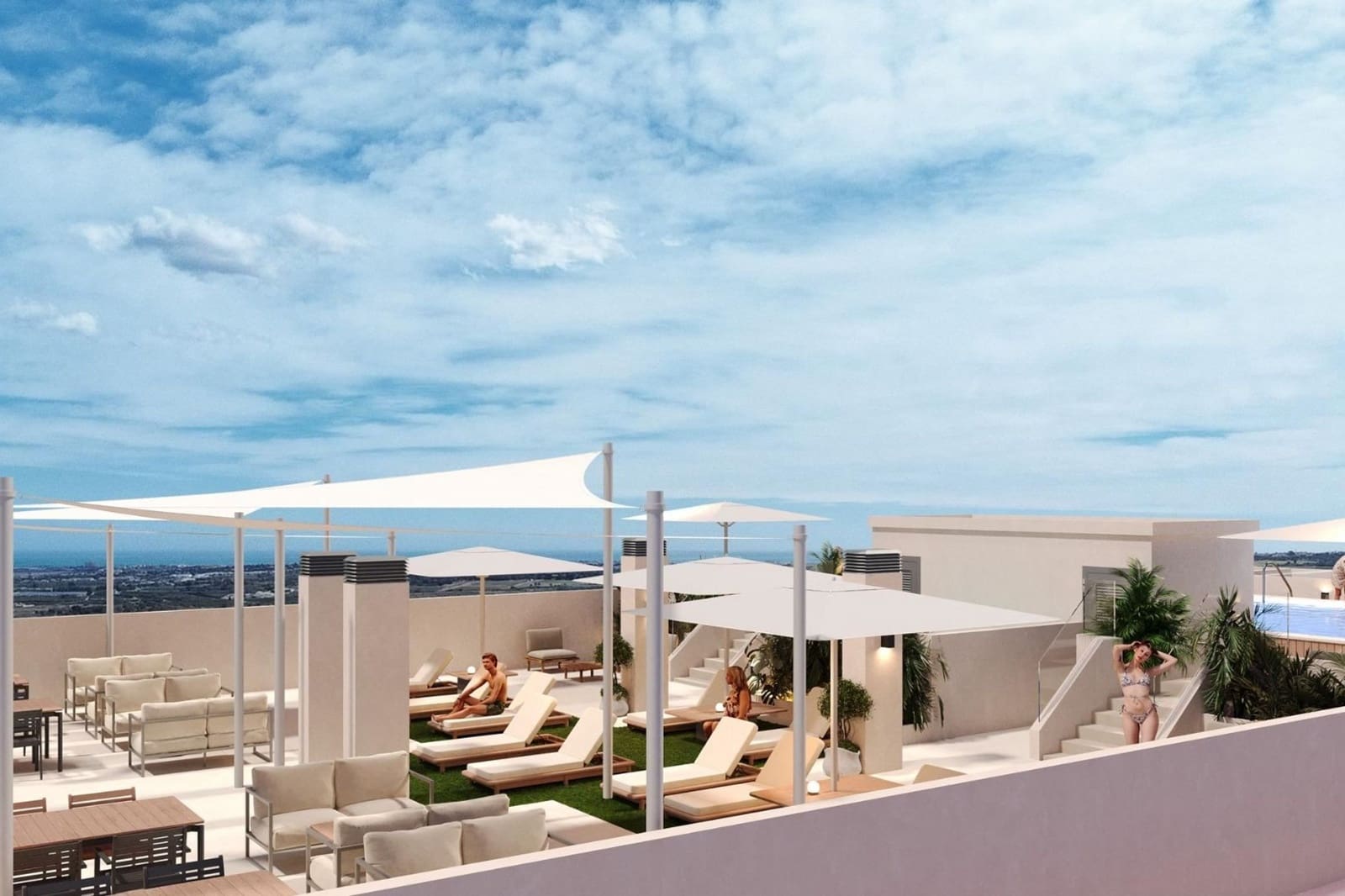 2 soveværelse Lejlighed til salg i San Miguel de Salinas med swimmingpool - € 170.000 (Ref: 9832868)