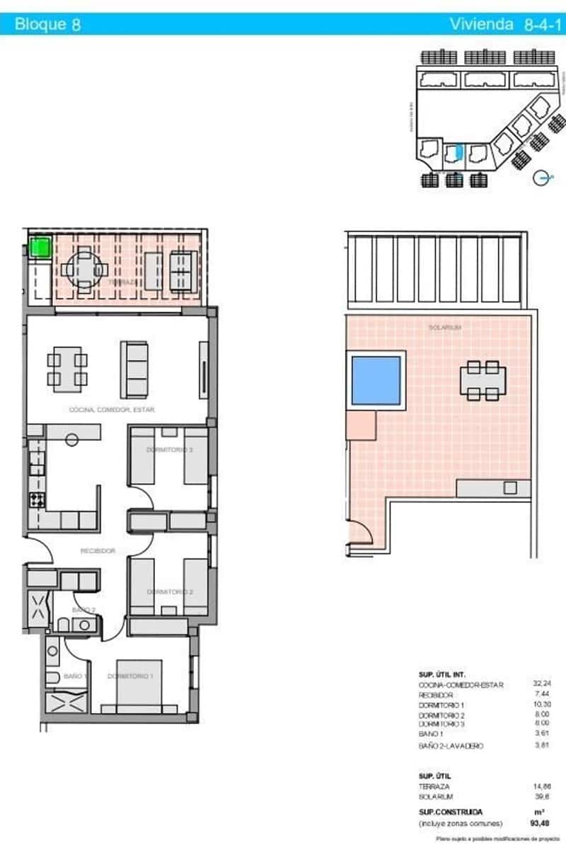 3 soveværelse Lejlighed til salg i El Raso med swimmingpool - € 344.900 (Ref: 9832869)