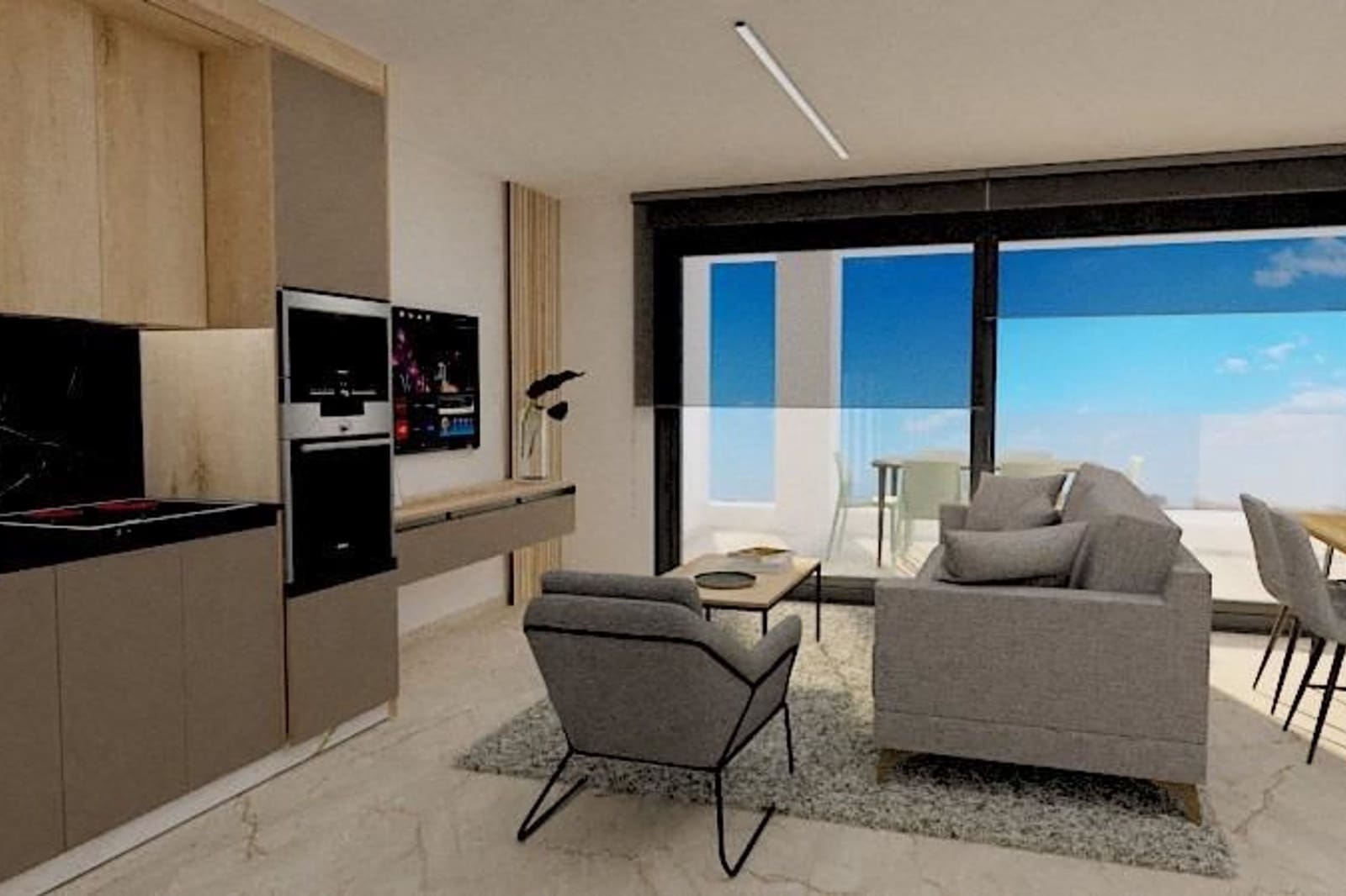 2 soveværelse Lejlighed til salg i Torre de la Horadada med swimmingpool - € 479.900 (Ref: 9841552)