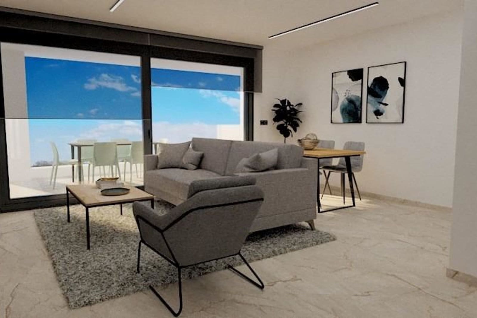 2 soveværelse Lejlighed til salg i Torre de la Horadada med swimmingpool - € 479.900 (Ref: 9841552)