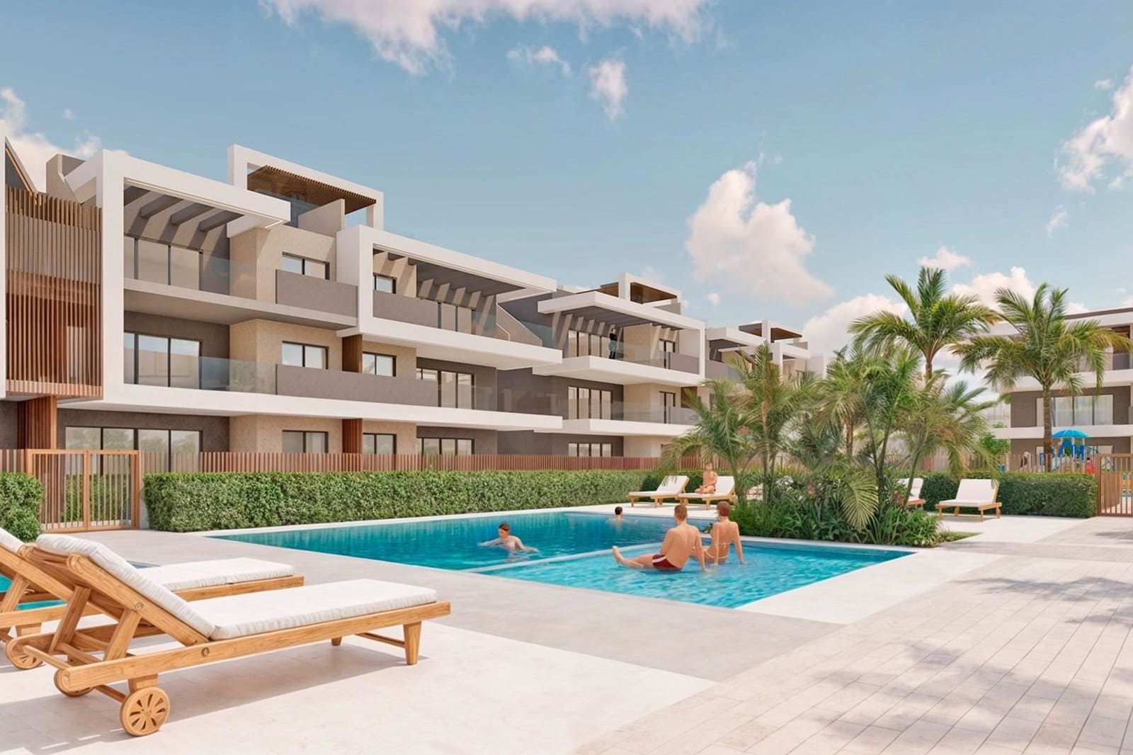 2 soveværelse Lejlighed til salg i Torre de la Horadada med swimmingpool - € 479.900 (Ref: 9841552)