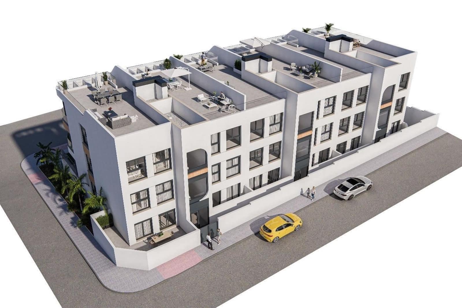 3 sypialnia Apartament na sprzedaż w Benijofar z basenem - 349 900 € (Ref: 9858625)