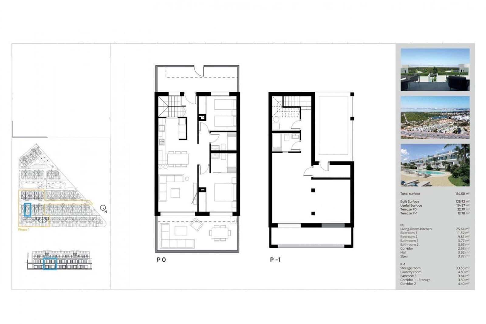 2 soveværelse Lejlighed til salg i Los Balcones med swimmingpool - € 330.000 (Ref: 9867664)
