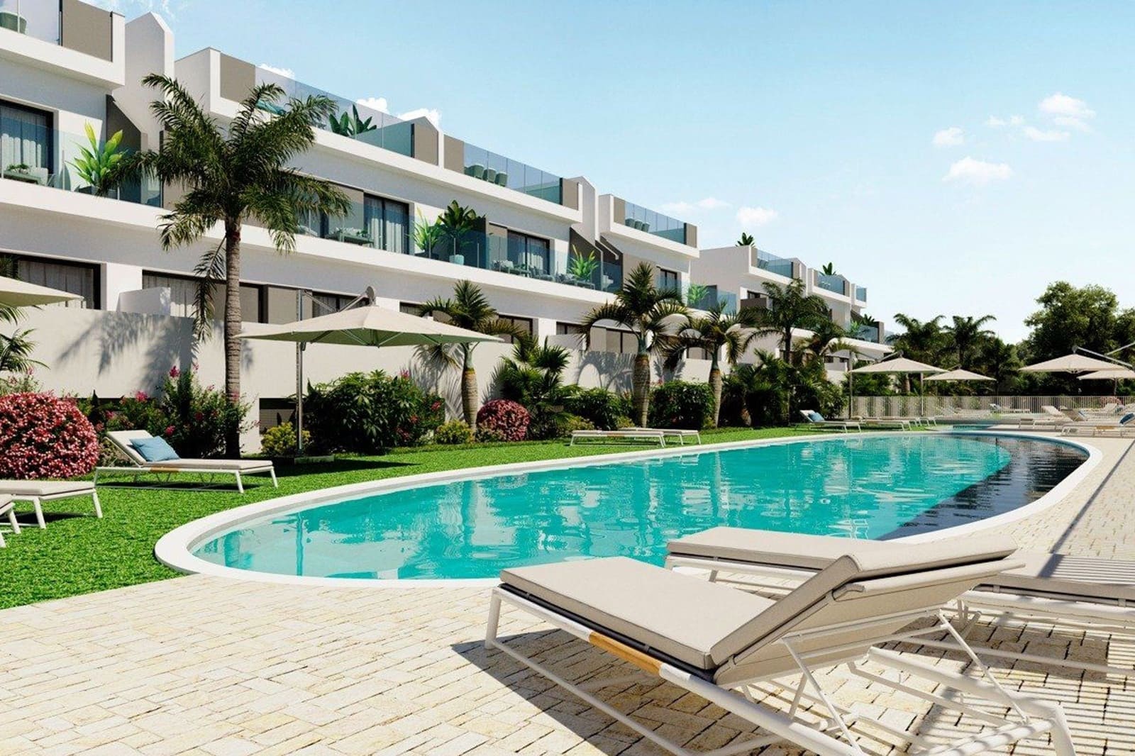 2 soveværelse Lejlighed til salg i Los Balcones med swimmingpool - € 330.000 (Ref: 9867664)