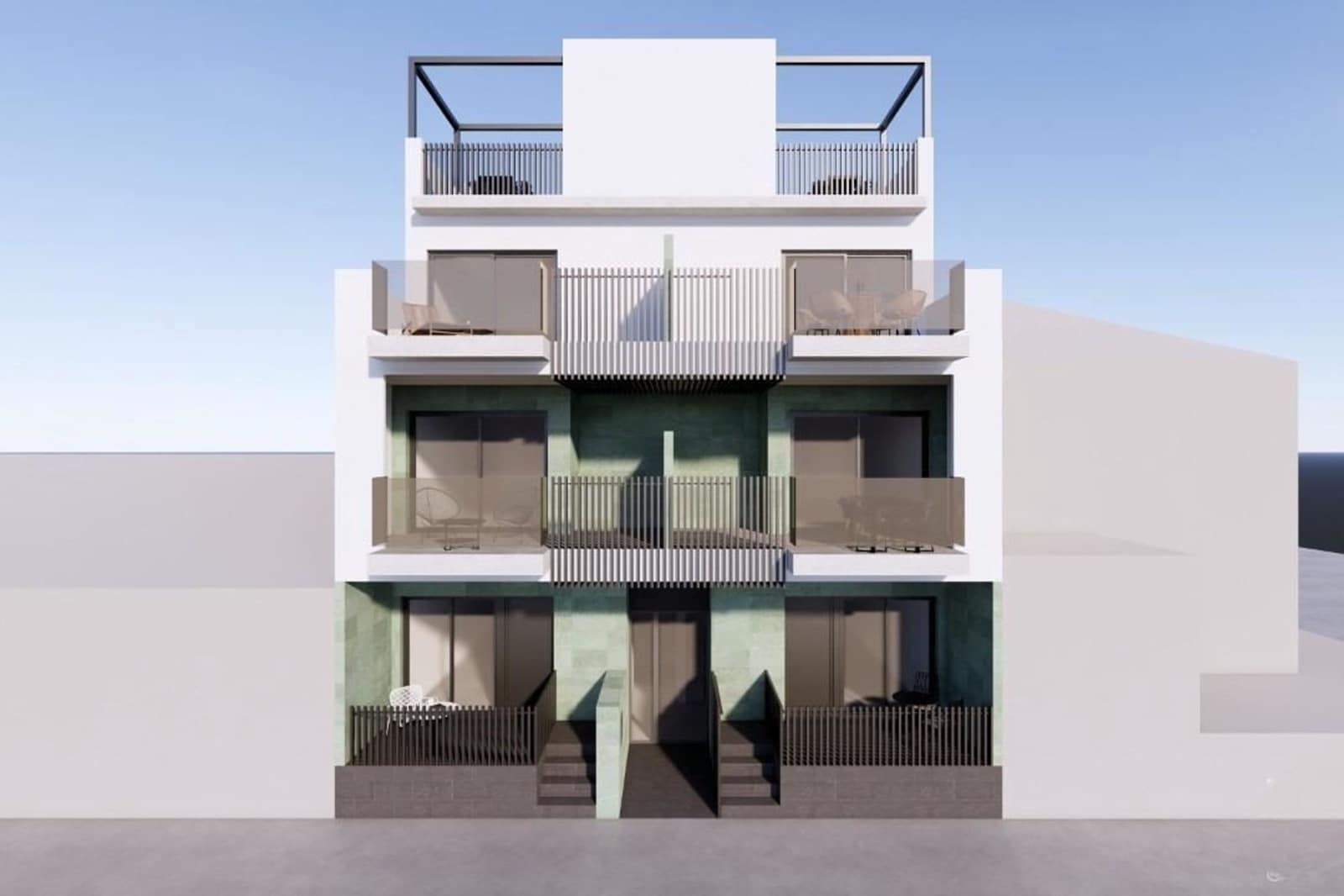 2 soveværelse Lejlighed til salg i Torre de la Horadada med swimmingpool - € 295.900 (Ref: 9872390)