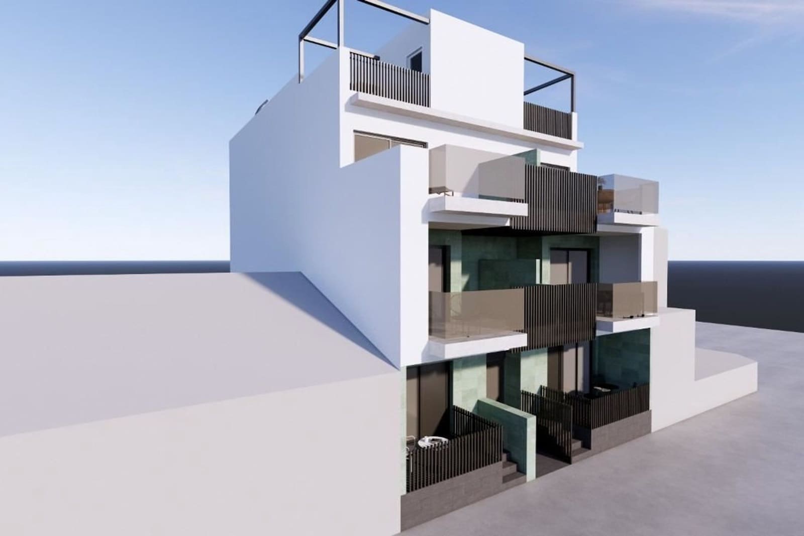 2 soveværelse Lejlighed til salg i Torre de la Horadada med swimmingpool - € 295.900 (Ref: 9872390)
