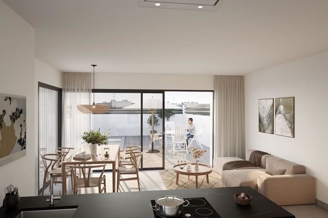 2 chambre Appartement à vendre à Aguas Nuevas, Torrevieja avec piscine - 274 900 € (Ref: 9877108)