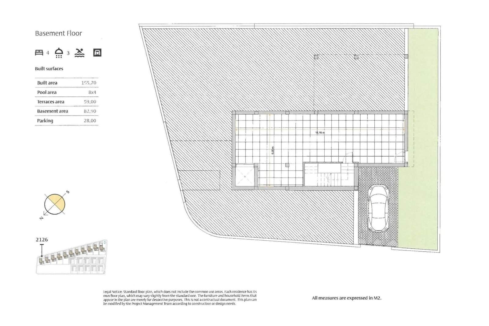 4 sypialnia Willa na sprzedaż w Algorfa z basenem - 669 000 € (Ref: 9883579)