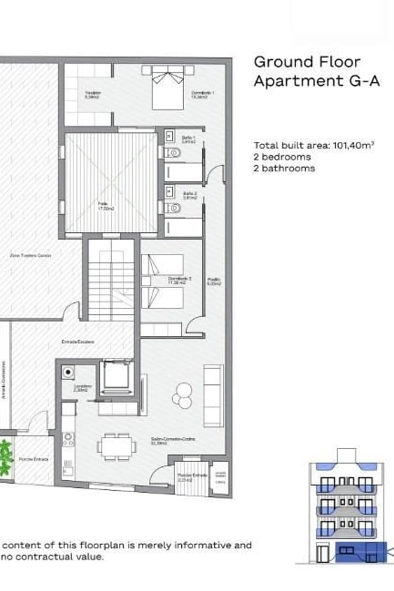2 soveværelse Lejlighed til salg i Torrevieja med swimmingpool - € 309.000 (Ref: 9895264)