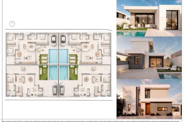 3 quarto Moradia para venda em Pilar de la Horadada ciudad, Pilar de la Horadada com piscina - 475 000 € (Ref: 9895265)