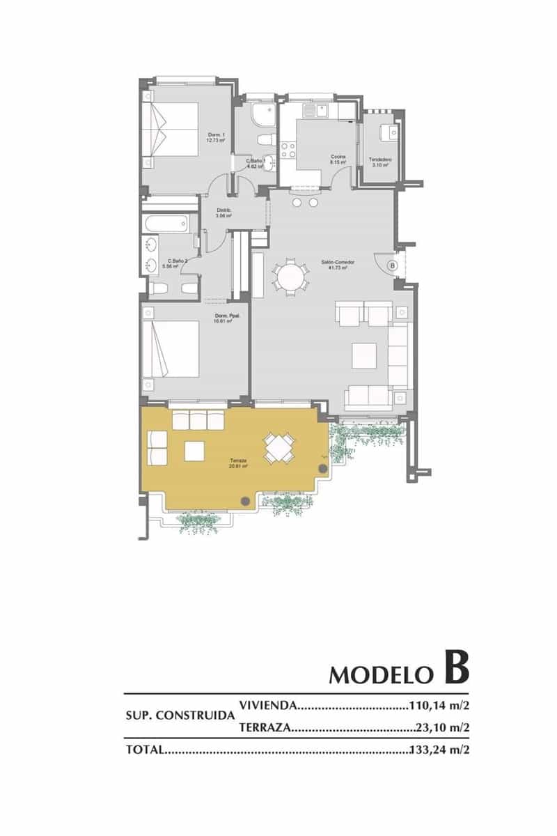 2 sypialnia Apartament na sprzedaż w Campoamor z basenem - 298 900 € (Ref: 9914928)