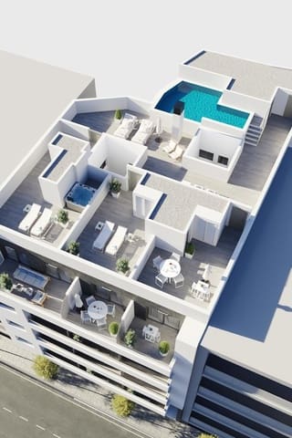 2 soveværelse Lejlighed til salg i El Molino, Torrevieja med swimmingpool - € 299.000 (Ref: 9914929)